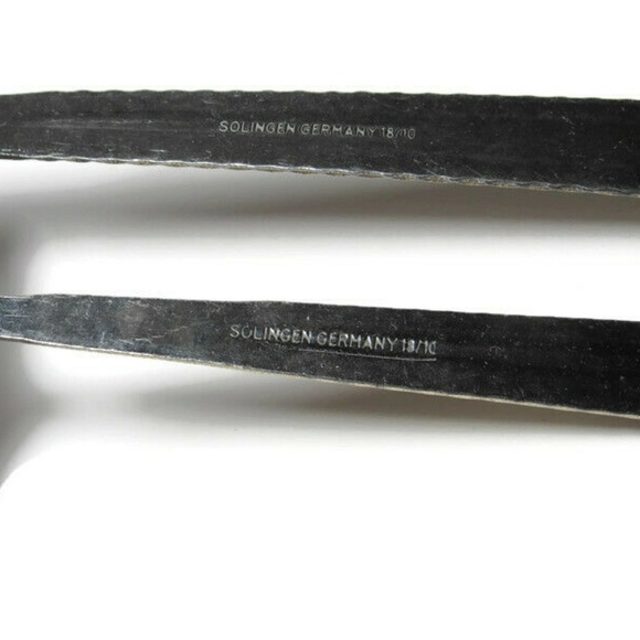 Soup Ladle 2 piece Set Solingen Germany Mixed Colo - Picture 4 of 5